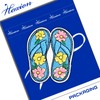 Herxion Flower Iron On Patches, Summer Beach Embroidered Patches Applique,