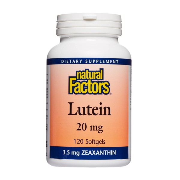 Natural Factors, Lutein 20 mg, Antioxidant Support for Healthy Eyes
