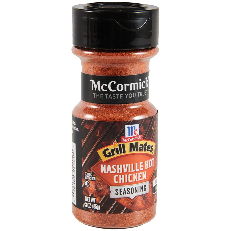 McCormick Grill Mates Nashville Hot Chicken Seasoning, 3 oz (Pack