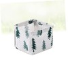 CAXUSD Desktop Storage Box Storage Basket Fabric Organiser Bin Office