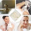 Esponja de ducha de lufa doble cara – limpieza profunda