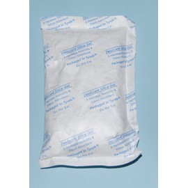 celloexpress 100g Silica Gel Pouches - Pack of 4 - Total Gel Weight 400g - Silica Gel in Tyvek Fabric Sachets (100g, 4)