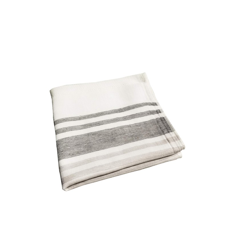 IPPINKA Senshu Japanese Towel, Ultra Soft, Quick-Drying, Two-Tone End Stripes,