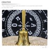 MAGICLULU Mini Brass Altar Bell with Pentagram Pattern Multi Functional
