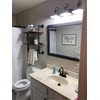 Industrial Pipe Bathroom Shelf,Rustic Wood Wall Mount Shelf with Towel