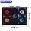 PATIKIL Basketball Training Mat 2.5mm Rubber Basketball Footstep Pad Non-Slip