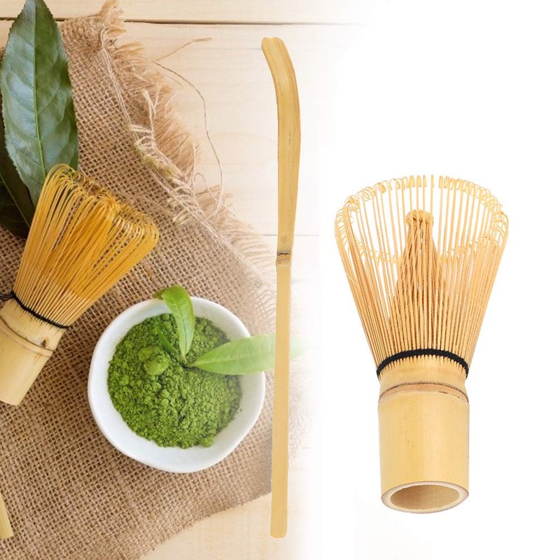 Bamboo Matcha Making Set, Traditional Japanese Chasen Matcha Stirrer with