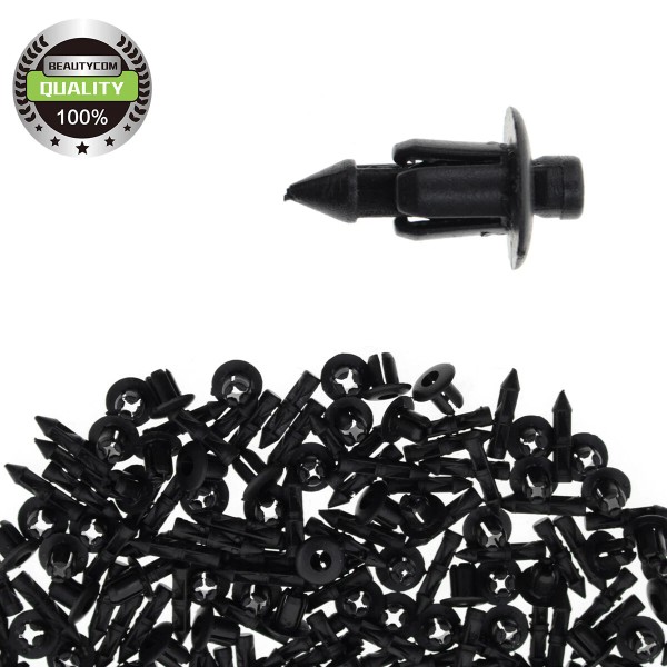 beautycom 100x ATV Fairing Fender Clip Nylon Rivet For Suzuki