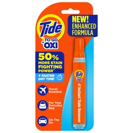 Tide Stain Remover for Clothes, To Go Pen, Instant Spot Remover for Clothes, Travel & Pocket Size, 1 Count