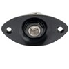 Musiclily 6.35mm Oval Guitar Loaded Jack Socket Plate for Electric