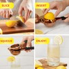 SHIKORI Lemon Squeezer, Large Heavy Duty Handhelp Juicer for Lemon,