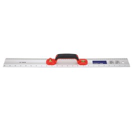 Aluminum Straight Edge Ruler with Handle Bubble Metal Centimeter Inch for Cutting Multifunctional Measuring Layout Tools