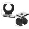 VILLFUL Hard Hat Light Clip Holder Sturdy Helmet Flashlight Mount