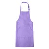 sourcing map Kitchen Cooking Aprons 82x68cm Adjustable Bib Waterproof Long