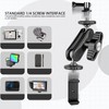 Mini Articulating Arm with Dual Ball Head 1/4in Screw Hole