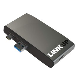 LINKUP - Surface Pro 7 Compatible SD Card Micro Memory Reader Adapter Hub | 6-in-1 Docking Station | 4K HDMI, SD/MicroSD Card Slots, 2 x USB-A 3.0, 1 x USB-C Ports |