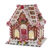 Kurt S. Adler 13-Inch Battery-Operated Gingerbread House with LED Light