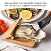 2 Piece Oyster Shucking Tools, Kitchen Tools, Wooden Shucking Tools,