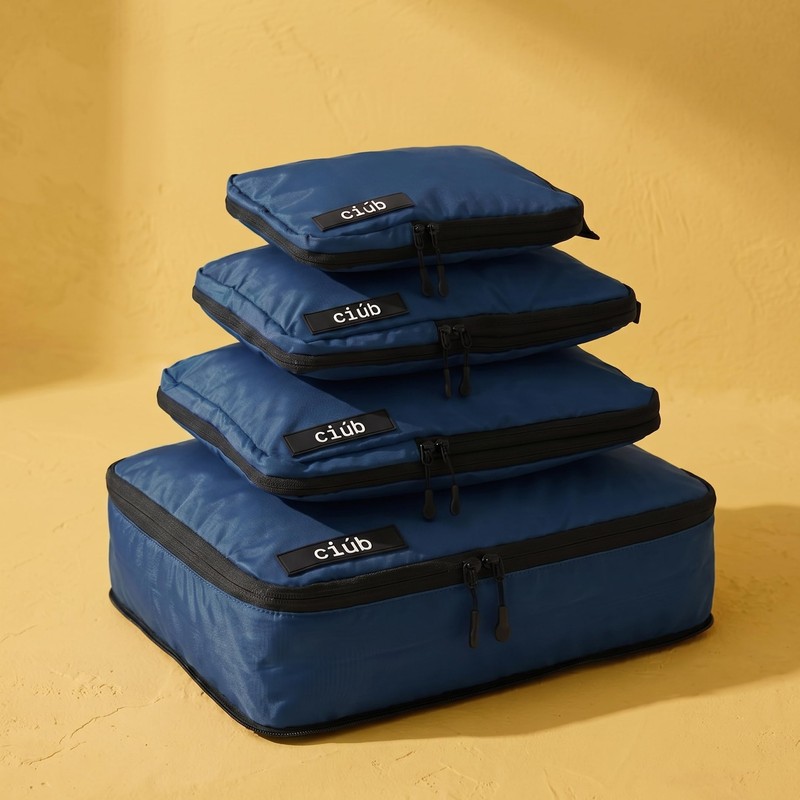 ciúb Compression Packing Cubes Organised Travel Fit 40% More in