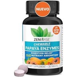 Zenwise Digestive Enzymes - Probiotic Multi Enzymes with Probiotics and Prebiotics for Digestive Health - 15 Count
