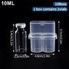 OrganiMax Refrigerator Storage Box – Peptide Vial Freezer Tube Container,