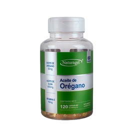 OREGANO | Naturagel Aceite de Orégano + Vitamina E y Aceite de Oliva | Suplemento Antioxidante y de Apoyo al Bienestar Digestivo | 120 Cápsulas de 650