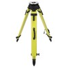 Fiberglass Surveying Tripod, Heavy Duty Green Fiberglass and Wood Tripod