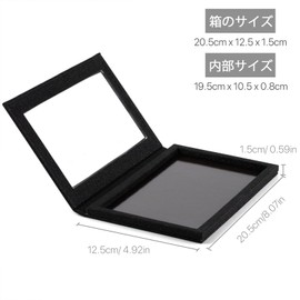 [VANANA] DIY Empty Palette - Eyeshadow Highlighter Storage Travel Portable DIY Cosmetic Case (20.5x12.5cm)