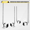 4 Pack Stainless Steel Universal Exhaust Hanger Rod Weld On