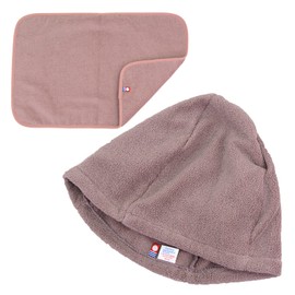 Sauna Hat, Imabari Towel, Sauna Mat, Same Color Set, Men's, Women's, Sauna Cap, Towel Fabric, Washable, M, Pile, Purple