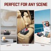 Car & Couch Cup Holder with Tuck-in Flap, PU Leather