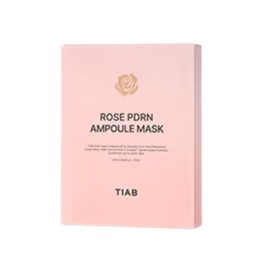 Tiab Rose PDRN Ampoule Mask 25ml, 10 sheets, 3 boxes / 티아브 로즈 피디알엔 앰플 마스크 25ml 10매 3박스