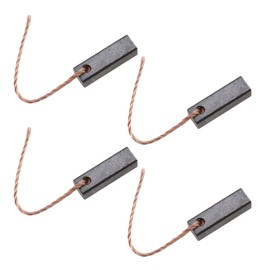 SING F LTD 4Pcs Electric Motor Carbon Brushes 5x5x16 mm with Copper Wire 12-24V for Vehicle Pump Windshield Wiper Fan Blower Lifter