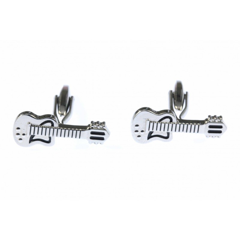 Miniblings Guitar Cuff Links Cufflinks Box Musicians Guitarist Band Songwriter