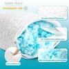 WGAKCED Cooling Pillows for Sleeping 2 Pack, Adjustable Shredded Memory