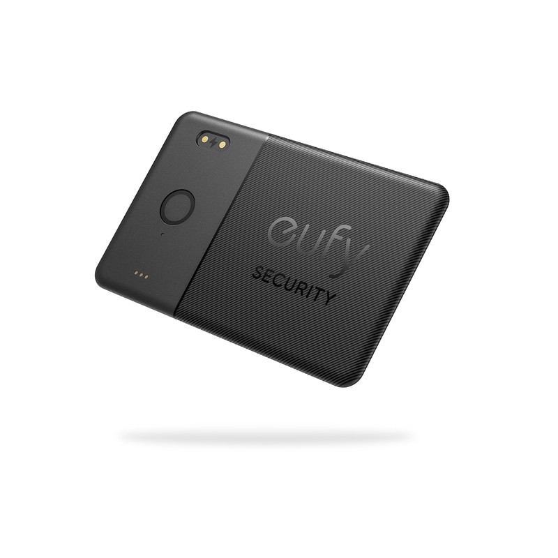eufy Security SmartTrack Card E30 (Black, 1-Pack), Rechargeable, Works with