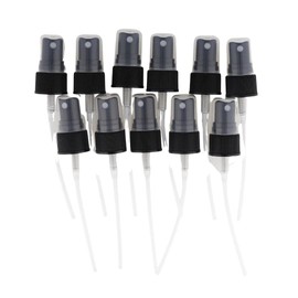 Liquid Latex Fashions Black Fine Mist Sprayer 20/410 Caps, 4.25" Dip Tube (Bag of 12)