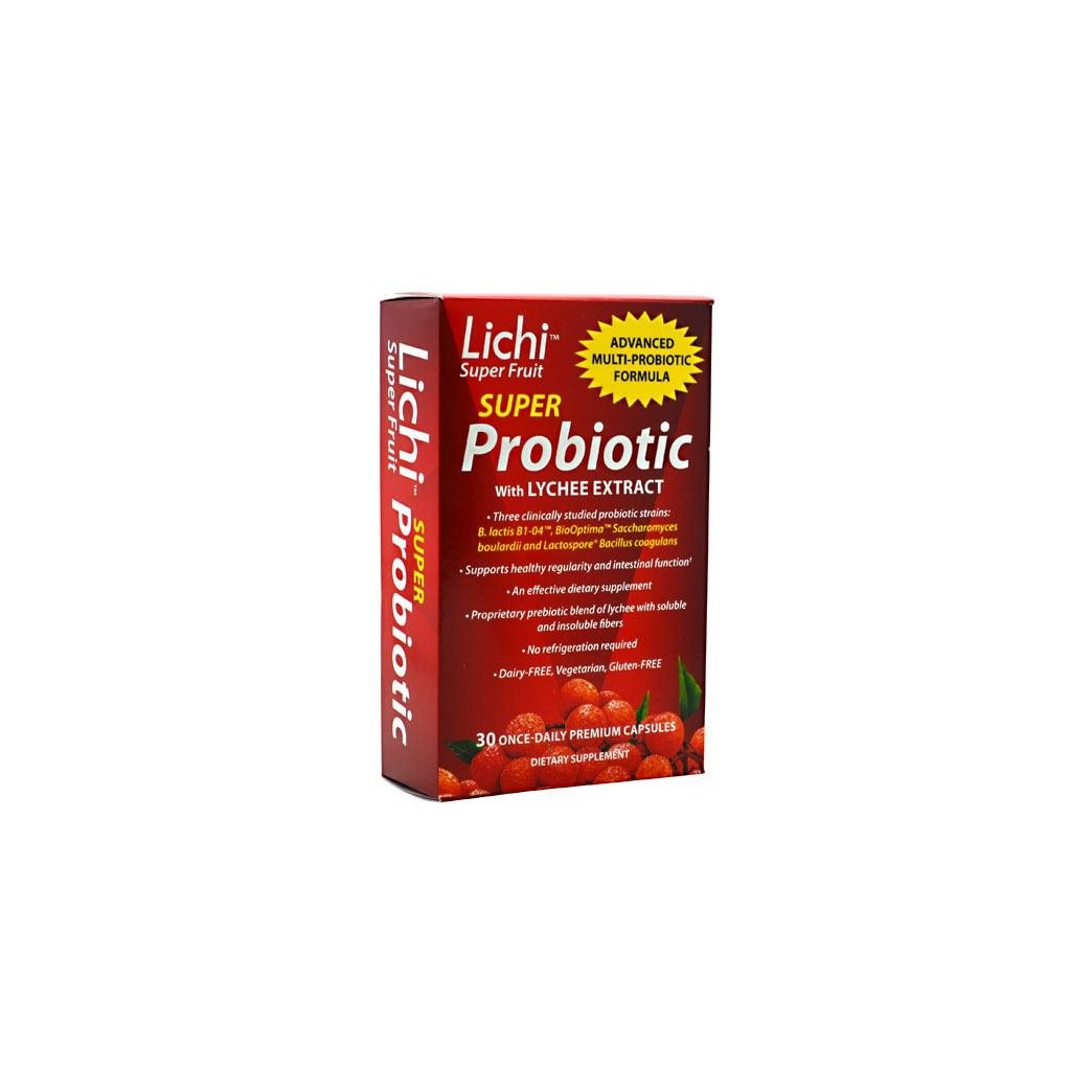 Lichi Super Fruit Lactospore Probiotic, 30 Count ( Multi-Pack)