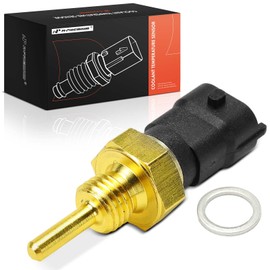 A-Premium Engine Coolant Temperature Sensor [2 Pins] Compatible with Jeep KL Series Cherokee 2014-2020 2.4L 3.2L, MP Series Compass 2018-2020 2.4L, Compass 2017 2.0L & Dodge Journey 2014-2017 2.4L