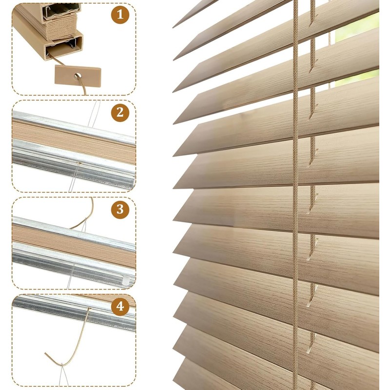 WADY RV Pleated Shade Repair Kit, Camper Van Window Shades