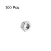 uxcell Hex Nuts, M5x0.8mm Metric Coarse Thread Hexagon Nut, Stainless