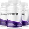 (3 Pack) Neurocept Brain Supplement Capsules - Official Neuro cept Brain & Memory Focus Support Advanced Formula, Neurocept Pills Daily Support for Overall Health & Wellness, 180 Capsules for 3 Months