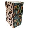 Quickdraw Animal Print Mini Desk Tidy – 3 Drawer Organiser