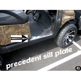 Club Car Precedent Golf Cart Diamond Plate Rocker Panel Sill Plates