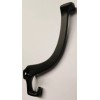 Furniture Knowledge Cast Iron Single Front Mount Coat Hook costumer