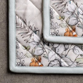 Maison d'Hermine Oven Gloves and Pot Holders Christmas Set