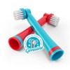 Brusheez Electronic Toothbrush Replacement Brush Heads 2 Pack (Pepper The