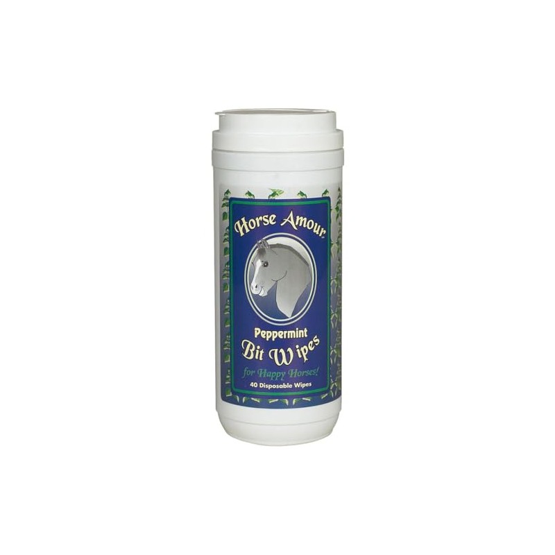 Horse Amour Bit Wipes (Peppermint)