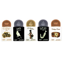 Lattafa Pride Gift Sets – Long Lasting Arabian Perfumes for Women Collection No.5 (5 x 20ml) – Eau de Parfum Spray – Elegant Ladies Perfume with Luxurious Scents – Premium Gift Box for Every Occasion