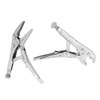 2pcs Locking Pliers Ground Mouth Straight Jaw Lock Vise Grip